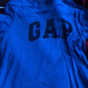 Blue gap tee
